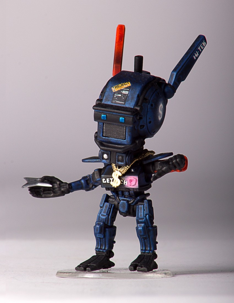 Illustration for article titled This Adorable Chibi-Chappie Is The Cutest Little Robot Around